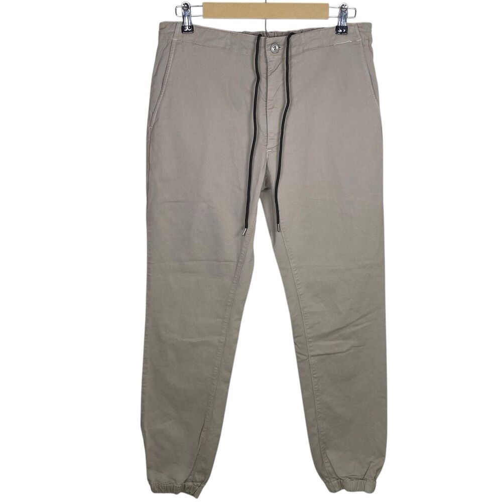 AG Adriano Goldschmied Pants Mens 32 Rover Travel Chino Drawstring Trouser NEW